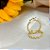 Brinco de Argola Corrente Trançada - Banhado em Ouro 18k - Imagem 6