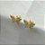 Brinco Borboleta Cravejado com Zircônias Brancas - Banhado em Ouro 18k - Imagem 2