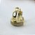 Brinco de Argola Click Cravejado com Zircônias G - Banhado em Ouro 18k - Imagem 6