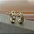 Brinco de Argola Click Cravejado com Zircônias G - Banhado em Ouro 18k - Imagem 8