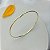 Brinco de Argola Liso Grande - Banhado em Ouro 18k - Imagem 3