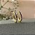 Brinco de Argola Click Cravejado com Zircônia Color G - Banhado em Ouro 18k - Imagem 4