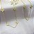Colar Trevo Madrepérola Vintage Alhambra 40cm - Banhado em Ouro 18k - Imagem 4