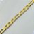 Pulseira Masculina Malha 3x1 - Banhado em Ouro 18k - Imagem 1