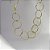 Pulseira Elos Vazados - Banhado em Ouro 18k - Imagem 4
