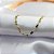 Pulseira Fio de Zircônias Coloridas - Banhado em Ouro 18k - Imagem 2