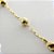 Pulseira Elos com Esferas - Banhado em Ouro 18k - Imagem 2