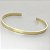 Bracelete Luxuoso Liso - Banhado em Ouro 18k - Imagem 1