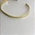Bracelete Luxuoso Liso - Banhado em Ouro 18k - Imagem 3