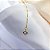 Colar Choker com Chapinhas Redondas Lisas - Banhado em Ouro 18k - Imagem 4