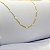 Colar Choker com Chapinhas Redondas Lisas - Banhado em Ouro 18k - Imagem 1