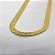 Colar Choker Esteira - Banhado em Ouro 18k - Imagem 4