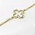 Colar Choker Trevo Cravejado com Zircônia - Banhado em Ouro 18k - Imagem 4
