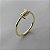Anel Masculino Arame Farpado - Banhado em Ouro 18k - Imagem 1
