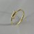 Anel Masculino Arame Farpado - Banhado em Ouro 18k - Imagem 5