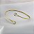 Bracelete Delicado Fino com Pérola Ajustável - Banhado em Ouro 18k - Imagem 3