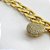 Pulseira de Malha com Pingente de Coração Cravejado com Zircônias - Banhado em Ouro 18k - Imagem 6