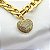 Pulseira de Malha com Pingente de Coração Cravejado com Zircônias - Banhado em Ouro 18k - Imagem 1