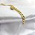 Pulseira de Malha com Pingente de Coração Cravejado com Zircônias - Banhado em Ouro 18k - Imagem 2