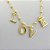 Pulseira de Bolinhas com Pingente escrito LOVE - Banhado em Ouro 18k - Imagem 3