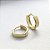 Brinco Argola Liso Médio  – Banhado em Ouro 18K - Imagem 1