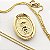 Colar Mandala Giratória Filho e Filha e Coração com Zircônias – Banhado em Ouro 18K - Imagem 6