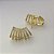 Brinco Ear Cuff - Cravejado com Zircônias - Banhado em Ouro 18k - Imagem 1