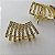 Brinco Ear Cuff - Cravejado com Zircônias - Banhado em Ouro 18k - Imagem 4