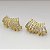 Brinco Ear Cuff - Cravejado com Zircônias - Banhado em Ouro 18k - Imagem 5