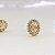 Brinco Oval Cravejado com Zircônia - Banhado em ouro 18k - Imagem 5