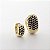 Brinco Argola Redondo Cravejado com Zircônias – Banhado em Ouro 18K - Imagem 13