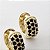 Brinco Argola Redondo Cravejado com Zircônias – Banhado em Ouro 18K - Imagem 18