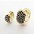 Brinco Argola Redondo Cravejado com Zircônias – Banhado em Ouro 18K - Imagem 11