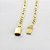 Corrente 3x1 3mm – Banhada em Ouro 18K - Imagem 4
