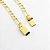 Corrente 3x1 3mm – Banhada em Ouro 18K - Imagem 5