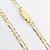 Corrente 3x1 3mm – Banhada em Ouro 18K - Imagem 11