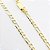 Corrente 3x1 3mm – Banhada em Ouro 18K - Imagem 12