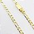 Corrente 3x1 3mm – Banhada em Ouro 18K - Imagem 13