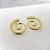 Brinco Espiral Caracol – Banhado em Ouro 18K - Imagem 1