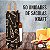 Sacolas Kraft Para Bebidas, Vinho - Modelo Preto (50 Unidades) - Imagem 4