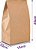 Sacos Kraft Para Delivery - PP (18x10x25) - 500 unidades - Sem Impressão - Liso - Imagem 3