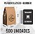Sacos Kraft Para Delivery - M (22x12x34) - 500 unidades - Modelo Burger - Imagem 2