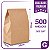 Sacos Kraft Para Delivery - G (24x15x32) - 500 unidades - Sem Impresão - Liso - Imagem 1