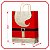 Sacola Kraft Feliz Natal Papai Noel 50 Unidades - 22x12x34 M - Imagem 1