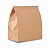 Sacos Kraft Para Delivery - EXG (31x19x32) - 50 unidades - Sem Impressão - Liso - Imagem 2