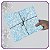 Papel Seda Premium Corações Azul Ciano - 60x40cm 200 folhas - Imagem 7