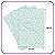Papel Seda Premium Floral Verde Claro 03 - 60x40cm 200 folhas - Imagem 2