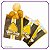 Saco Para Salgados e Salgadinhos Antigordura Preto e Amarelo - 500 Unidades - Imagem 9