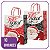 Sacola Kraft Natal Papai Noel (02) 10 Unidades - 18x10x25 PP - Imagem 1