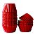 Forminha para Brigadeiro e Docinhos n°5 Vermelho - (100 Unidades) - Imagem 1